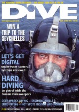 The cover of Dive, May 2002.